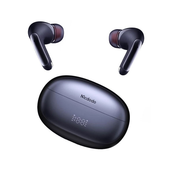 Mcdodo Multi Functional Noise Cancellation TWS Earbuds, Black Color, Model No. HP-330