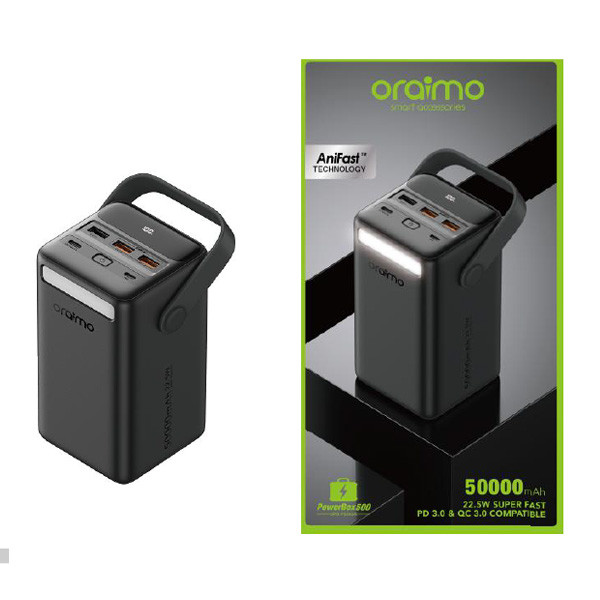 Oraimo Powerbank Model No. OPB-P500QN