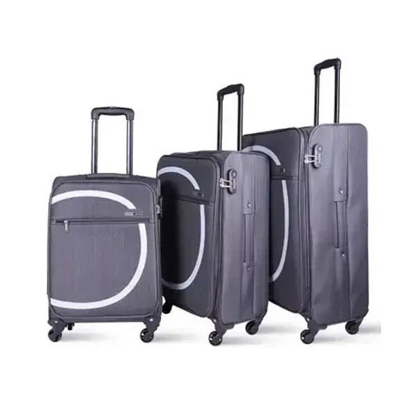 Para John Travel Luggage Suitcase Set of 3 - Gray Color, Model No, PJTR3173C