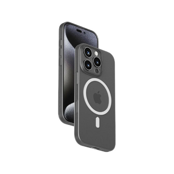 Momax Ultra Thin Magnetic Case for iPhone 16 Pro Max Semi-Transparent Model No. MTAP24XLW