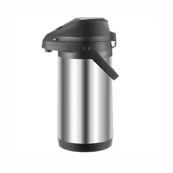 No Name Double-Wall Stainless Steel Thermos with Straw