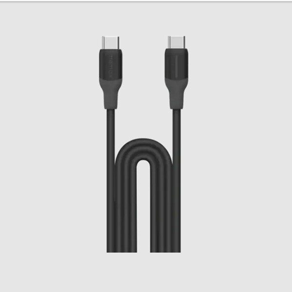 Momax 1-Link Flow CC X 60W USB-C Charging Cable, 1.2m, Black Color, Model No. DC23D