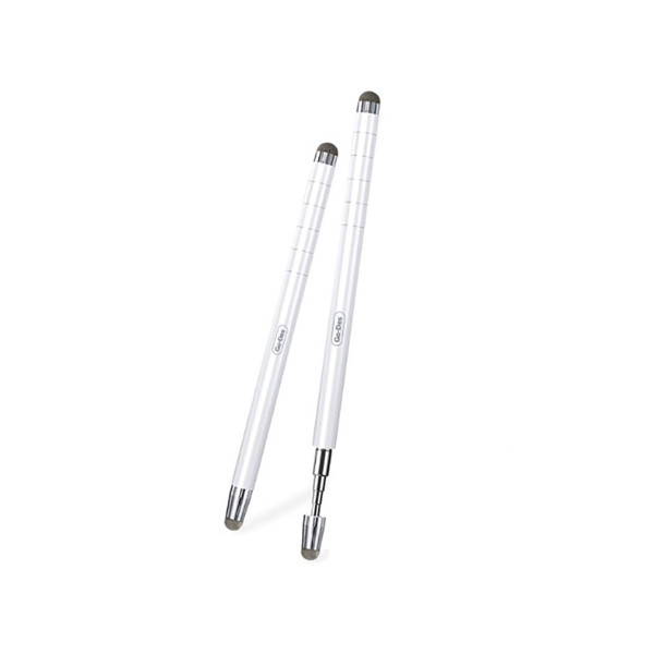 Go-Des Universal Phone and Tablet Extendable Telescopic Touch Pen, White Color, Model No. GD-P1127