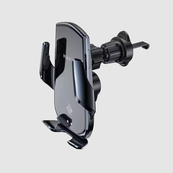 Havit Wireless Charging & Car Holder, Black Color, Model No. W3034