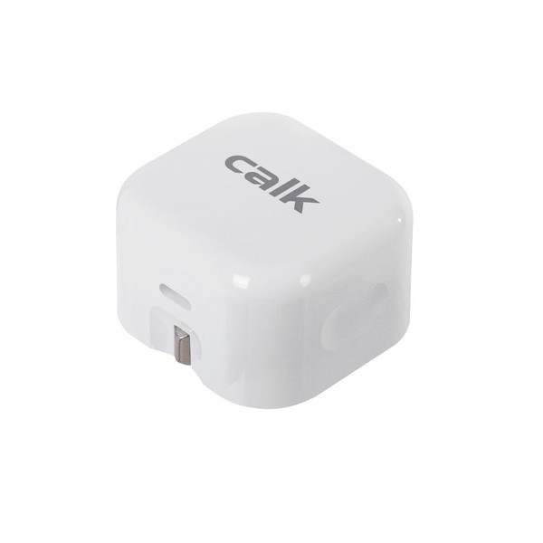 Calk PD20W Fast Charge Adapter (UK  CA), Model No. CS059