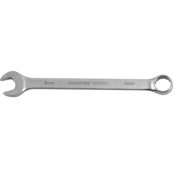 Geepas Combination Spanner 6mm 1x250, Model No. GT59151