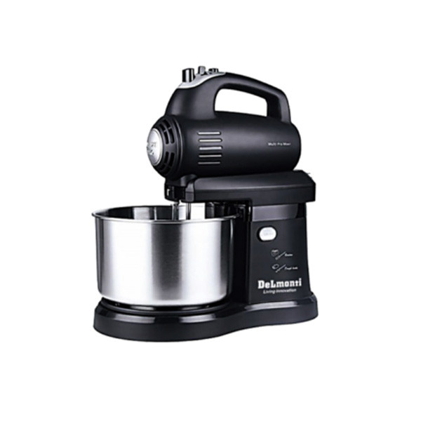 DeLmonti Stainless Steel Stand Mixer 4.5Lt, 650W Model No. DL140-B
