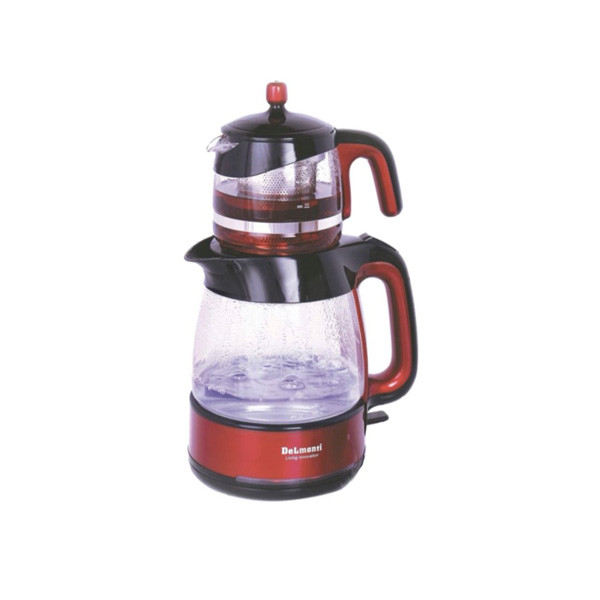 DeLmonti Tea Maker 2000W, 2.5lt, Model No. DL400-R-W-S