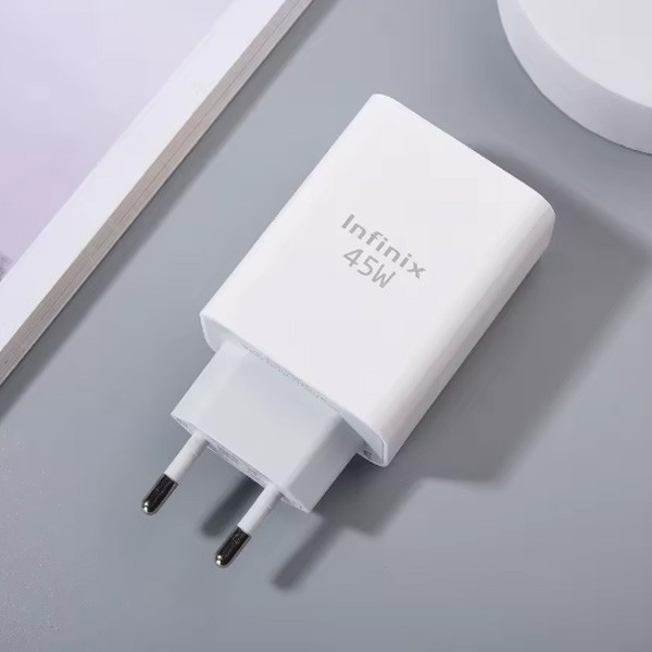 Infinix Note 30 45W Fast Charger EU Plug Original