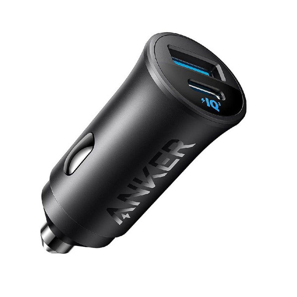 Anker 2-Ports Car Charger 30W, Black Color, Model No. A2741H11