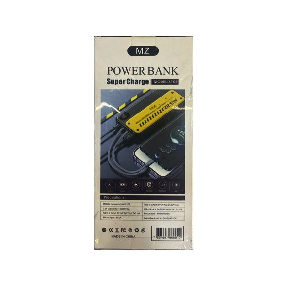 MZ Power Bank Super Charge Model No. S101