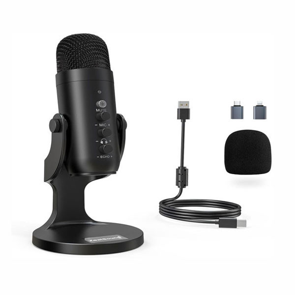 Zealsound Professional Studio Microphone, Black Color, Model No. K66 Series