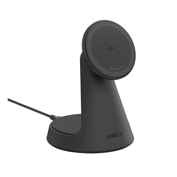 Anker MagGo Wireless Charger 2in1 Dock Stand, Black Color, Model No. A25M7H11