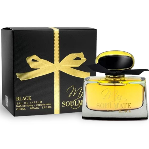 The Fragrance World My Soulmate Black EDP 3.4 FL. Oz, for Women 100ml