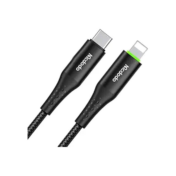 Mcdodo USB-C to Lightning Auto 1.2m Cable, Black Color, Model No. CA-7360