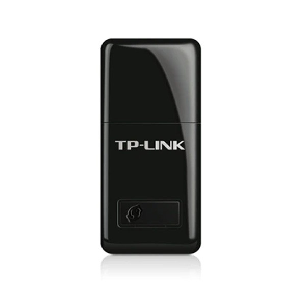 Tp-Link Mini Wireless N USB Adapter 300Mbps, Black Color, Model No. TL-WN823N