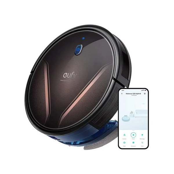 Anker Eufy RoboVac G20 Hybrid Robot Vacuum Cleaner, Black Color, Model No. T2258K11