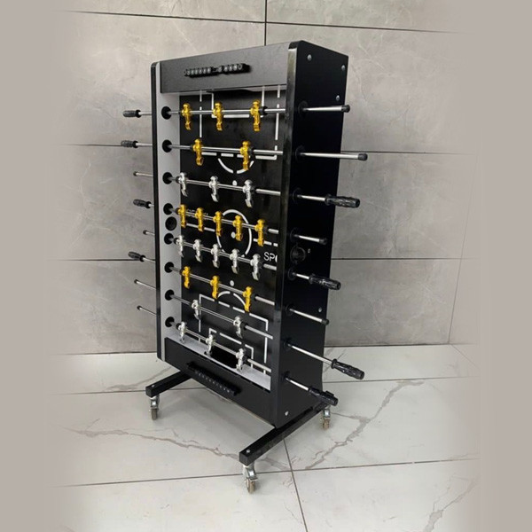 Table Football from Steel & MDF in Black Color