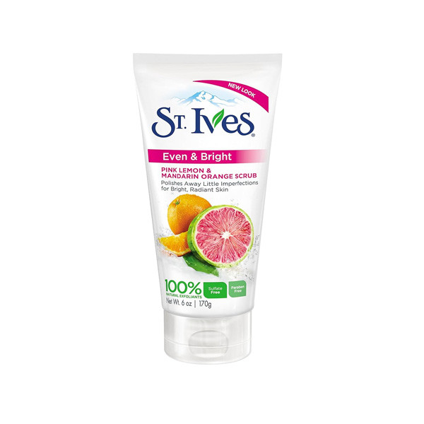 St. Ives Even & Bright Face Scrub Pink Lemon and Mandarin Orange, 170gr