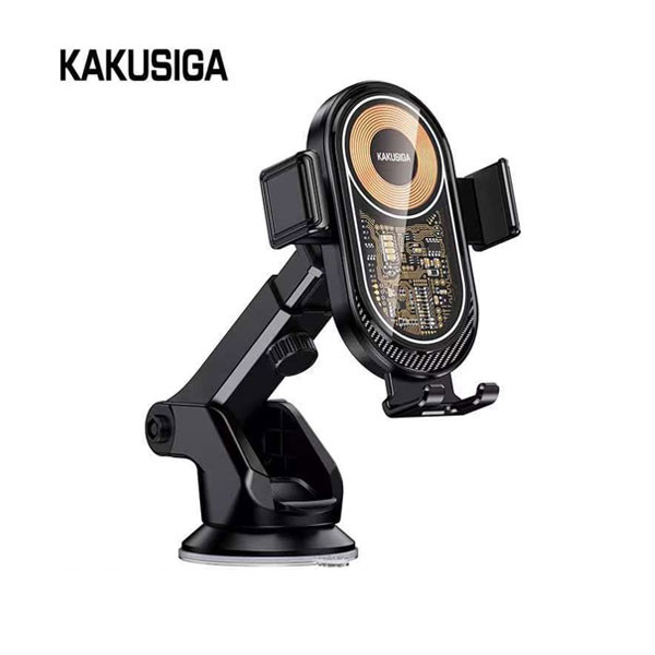 Kakusiga Air Outlet Spiral Clip Wireless Charging Car Holder Model No. KSC-1157