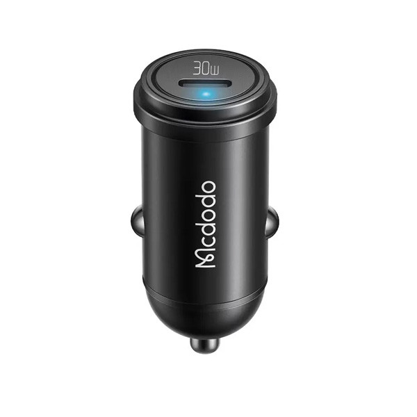 Mcdodo Car Charger USB-C 30W, Black Color, Model No. CC-7491