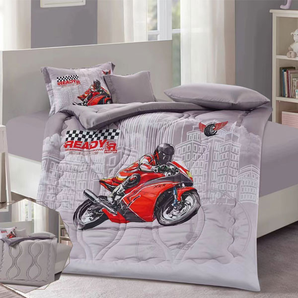 Rose Home Children's Bed (170cm x 230cm) Sets of 5 pieces in Various Designs & Colors