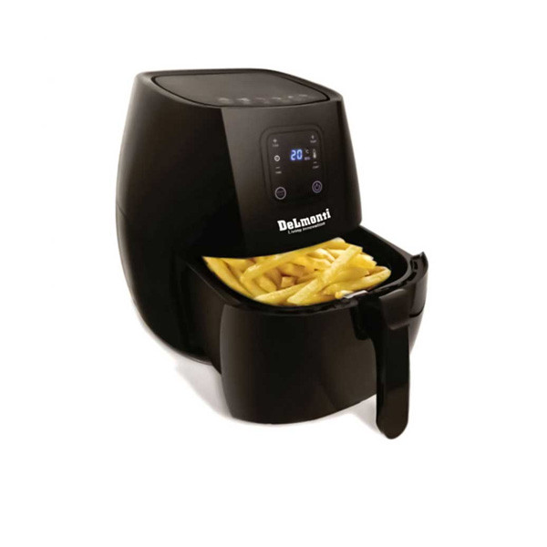 DeLmonti Digital Air Fryer Black Color Model No. DL615