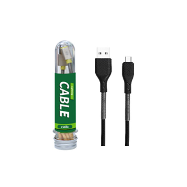 Calk Type-C Cable Black Color, Model No. XC046