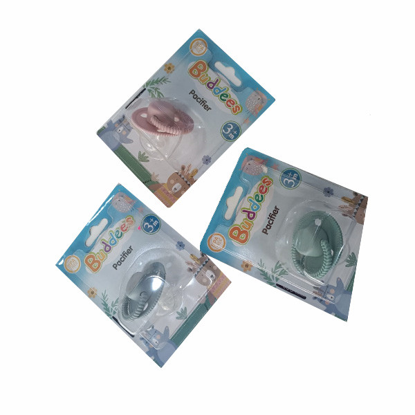 Buddees Pacifier, 3+ months, in many Colors