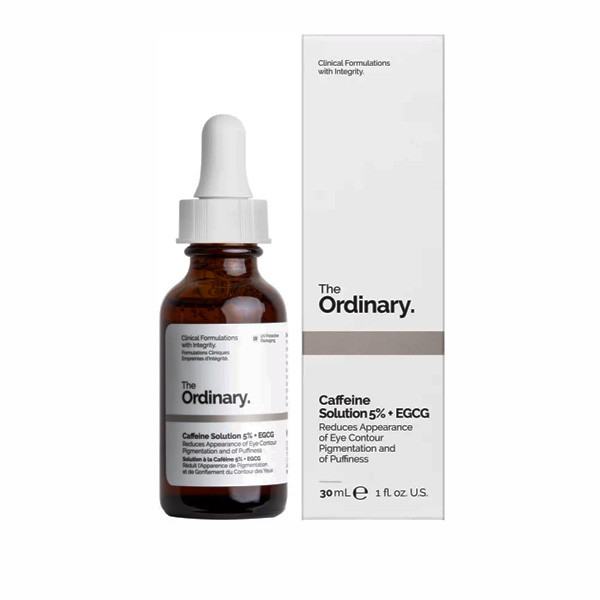 The Ordinary Caffeine Solution 5% + EGCG Eye Serum to Treat Puffiness & Dark Circles 30ml