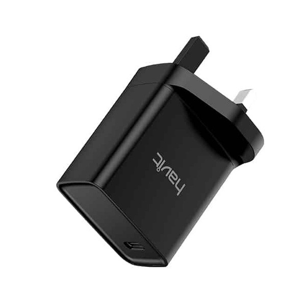 Havit UK PD20W Charger, Black Color, Model No. HV-UC110UK