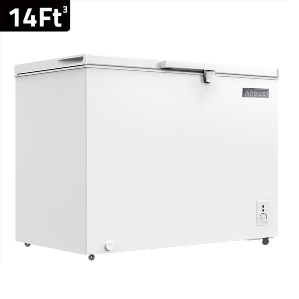 Newal Chest Freezer, 14ft, White Color Model No. FRZ-330