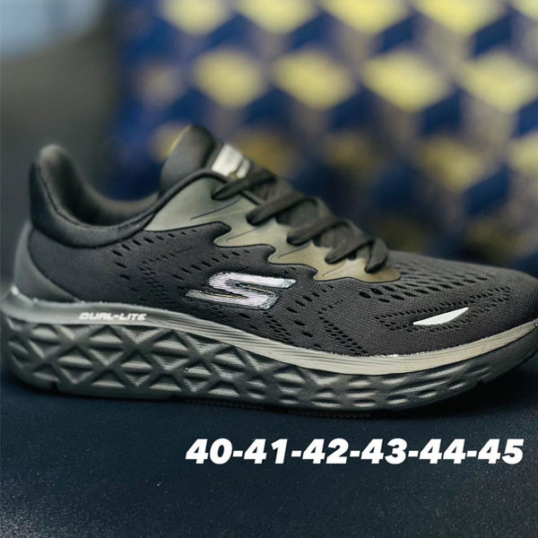 Skechers Dual Lite Sneakers with Laces in Black Color for Men