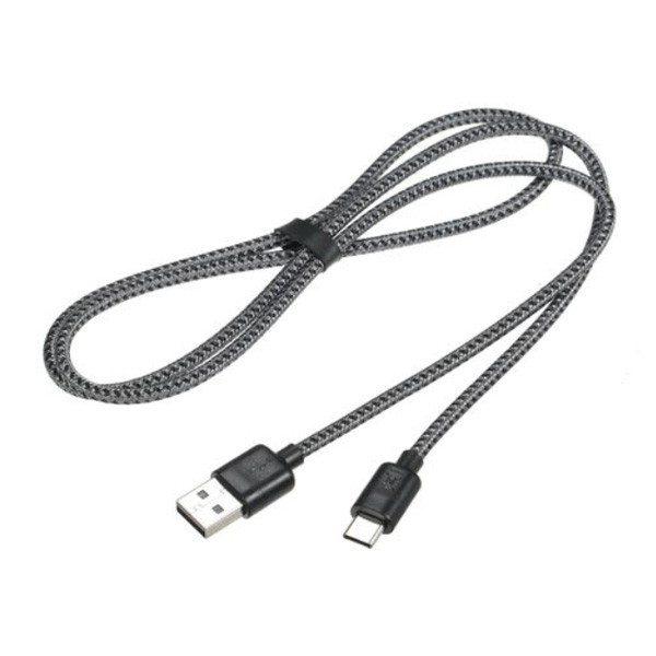 Oraimo Duraline 3 Type-C Data Cable 3A 1m, Black Color, Model No. OCD-C32