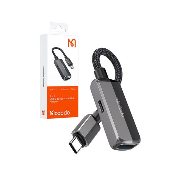 Mcdodo 2in1 OTG USB-C to USB-C+USB-A3.0 Convertor Model No. CA-2830