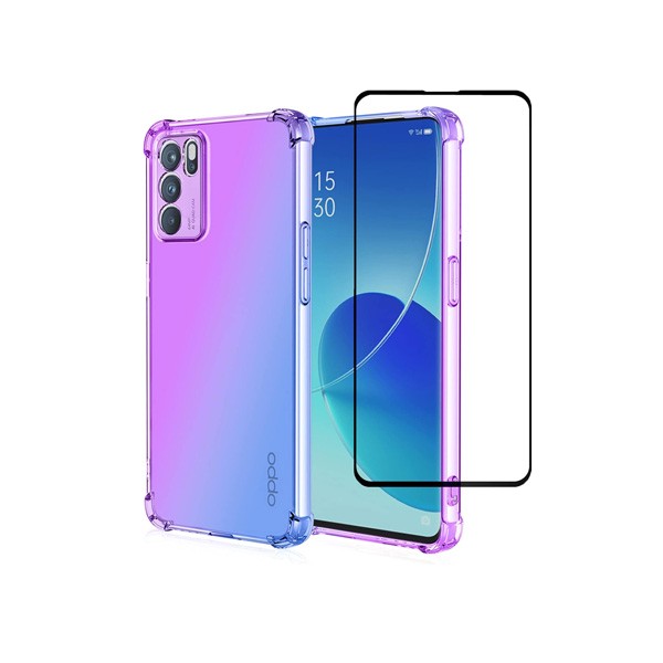 OEM Anti Yellow Tempered Glass Screen Protector for Oppo Reno 6Z 5G