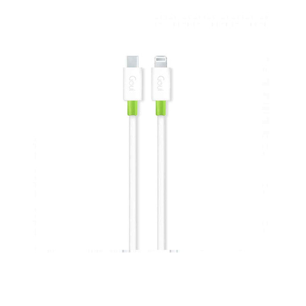 Goui Classic 8 PIN +PD, Cable MFI certified Lightning to USB-C, 1m, Model No. G-CLASSICC94_W