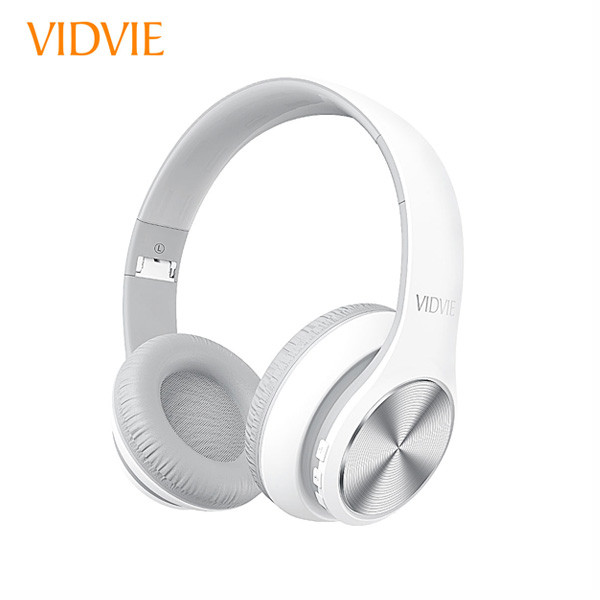 Vidvie Folding Subwoofer Wireless Headphone, White Color, Model No. BBH2108