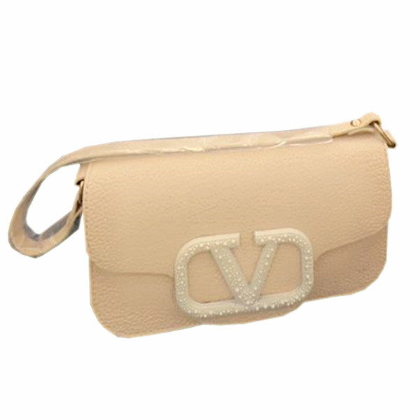 Valentino Garavani Small Handbag in Cream Beige Color with VLogo Signature Closure for Women (Replica)
