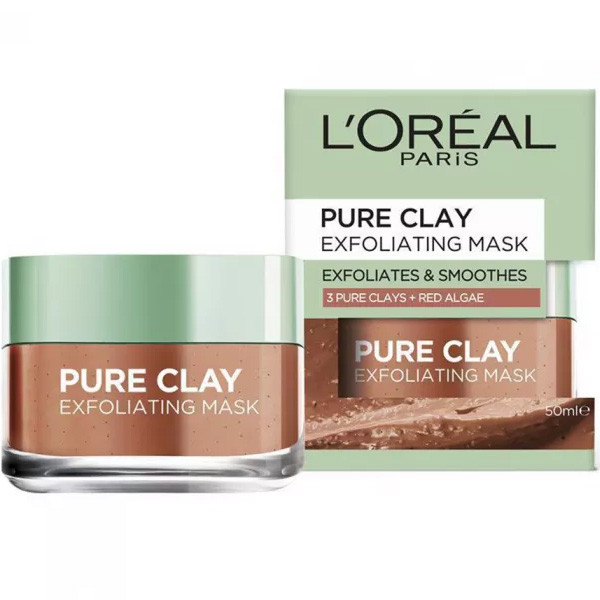 L'oréal Paris Pure Clay Exfoliating Mask 50ml