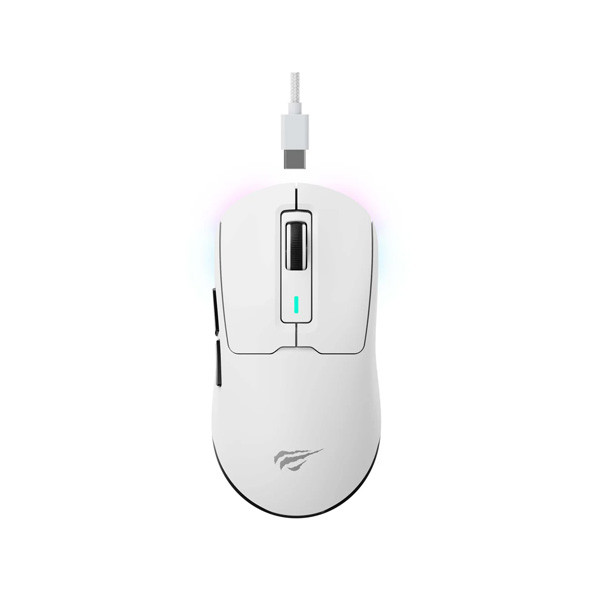Havit Wireless Gaming Mouse White & Black Color, Model No. MS969WB