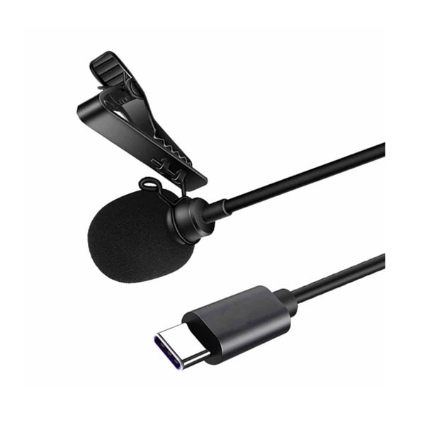 Lavalier Clip-on Microphone for USB Type-C Model No. GL-121
