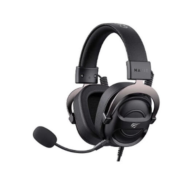 Havit Wired Gaming Headphones Black & Ochre Color, Model No. H2002E