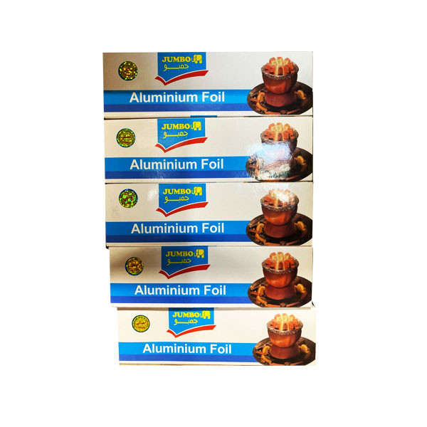 Jumbo One Use Aluminium Foil for Hookah, 25ft Length x 30cm Width