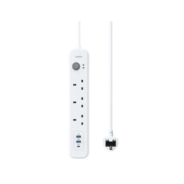 Anker PowerExtend 3AC 2A 1C 30W Strip, White Color, Model No. A9136K21