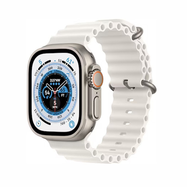 OEM (Apple) Watch Ultra Titanium 49mm GPS + Cellular Model No. White Ocean Band