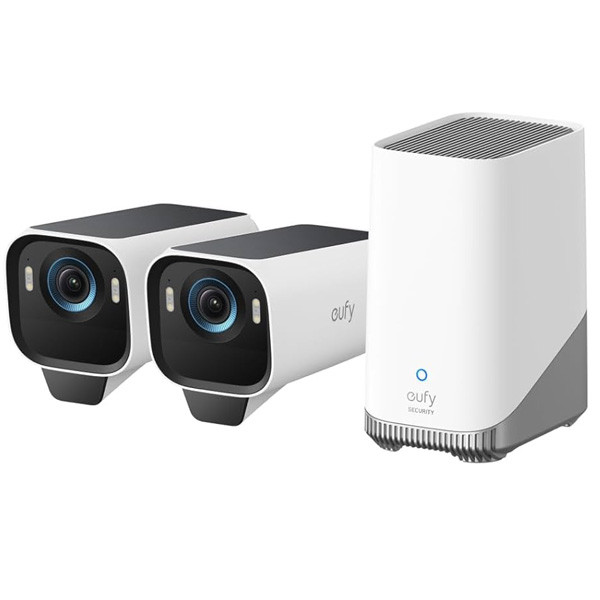 Anker Eufy Security eufyCam S3 Pro Set of 2 Cameras + Base Model No. T88923W1