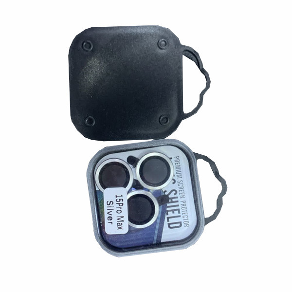 OEM Camera Glass Cover Protector for iPhone 15Pro Max, Silver Color