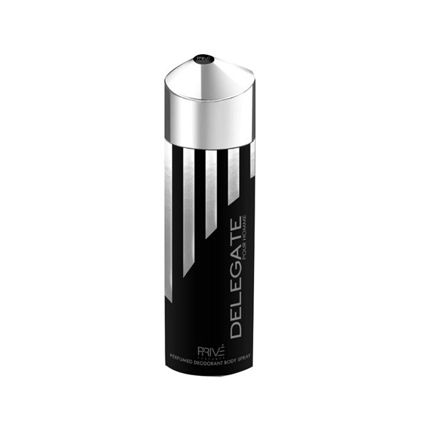 Prive Delegate Pour Homme Deo Spray 200ml for Men