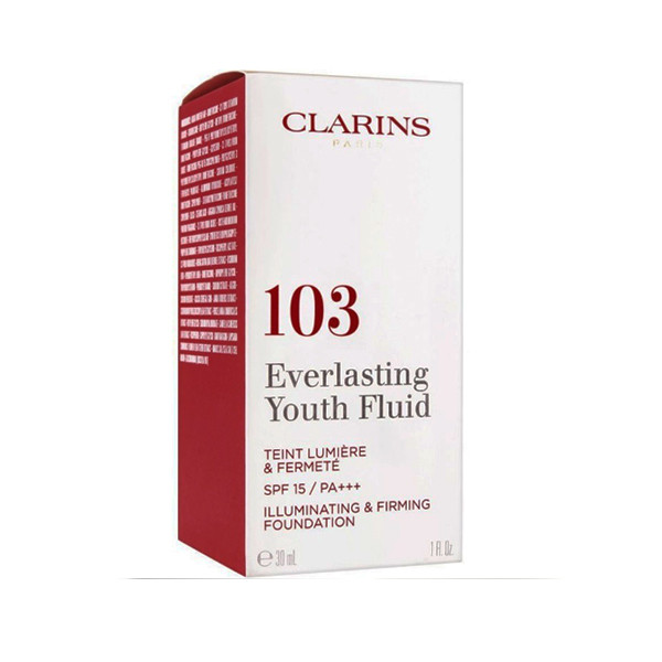 Clarins Paris Everlasting Youth Fluid SPF15 103 Ivory 30ml